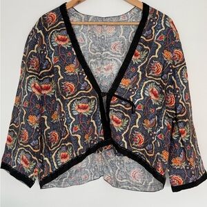 Floral Patterned handmade kimono